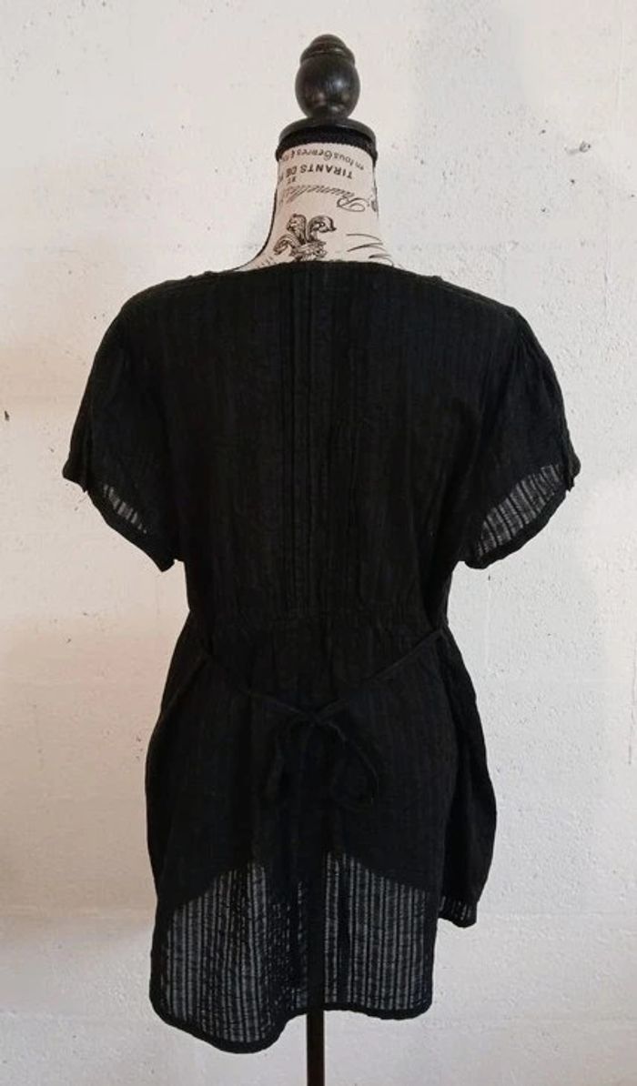 🖤 Blouse noire longue M&S – Taille 46 – Bon état - photo numéro 7