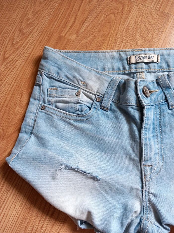 😴short coton elasthan T34 Pimkie denim life - photo numéro 3