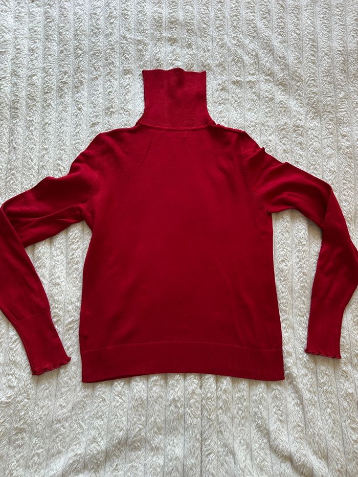 Pull rouge M - photo numéro 3