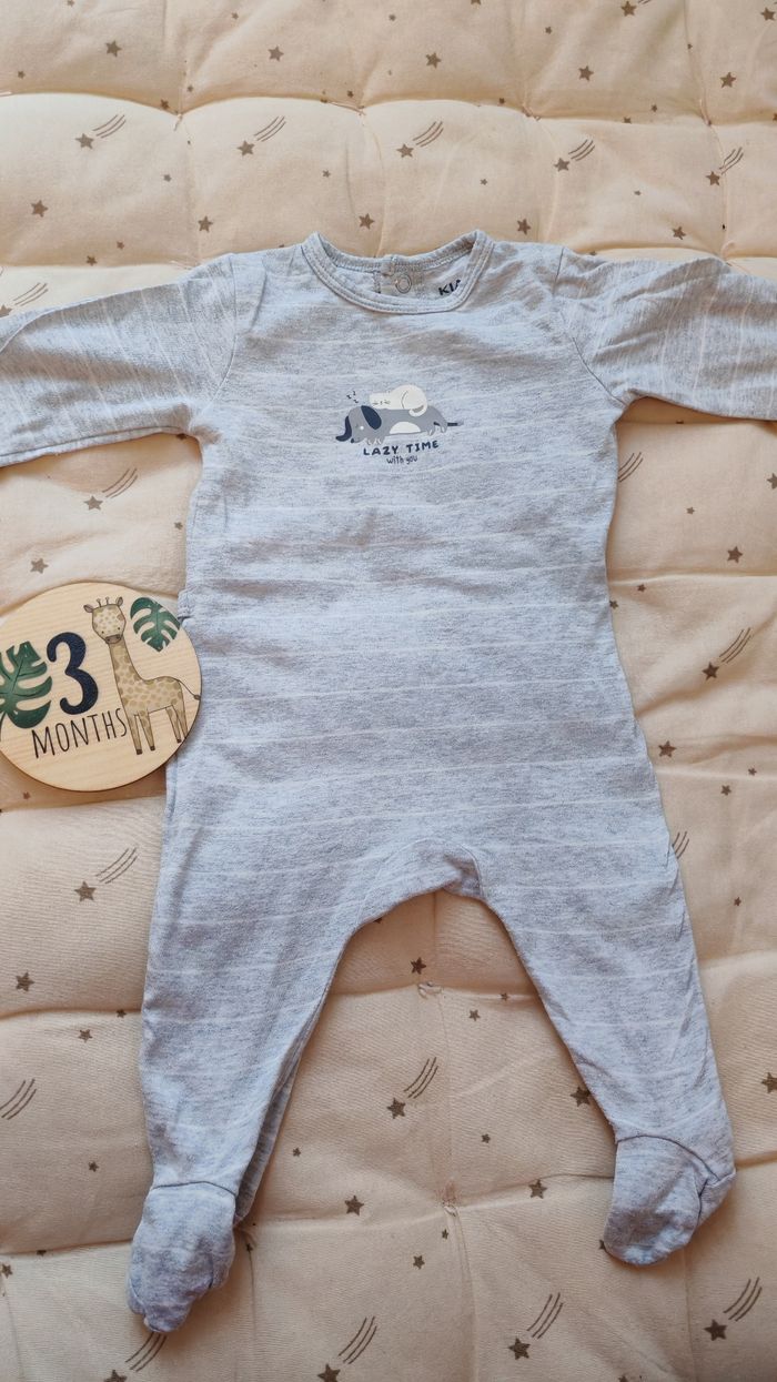 Lot de 10 pyjamas légers taille 3 mois - photo numéro 6