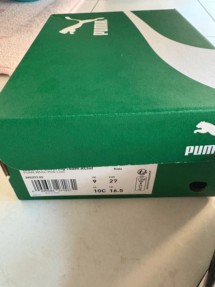 Baskets roses et noires puma - photo numéro 2