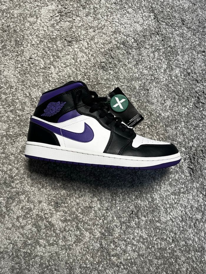 Jordan 1 Mid dark iris - photo numéro 3