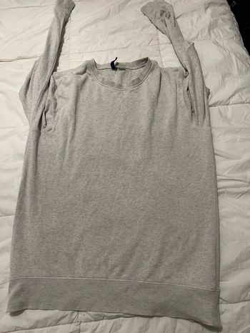 pull gris h&m