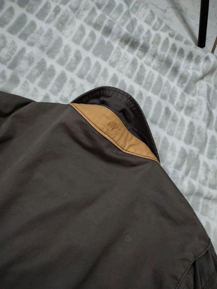 Veste marron kaki épaisse poches Timberland taille Xl 42 - photo numéro 10
