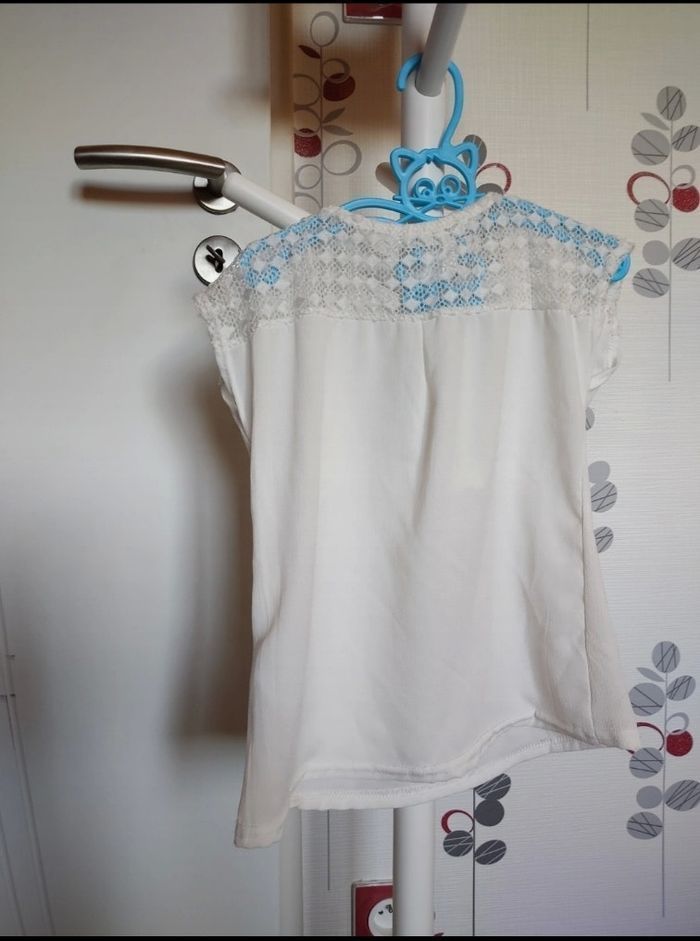 Haut blanc cassé - photo numéro 3