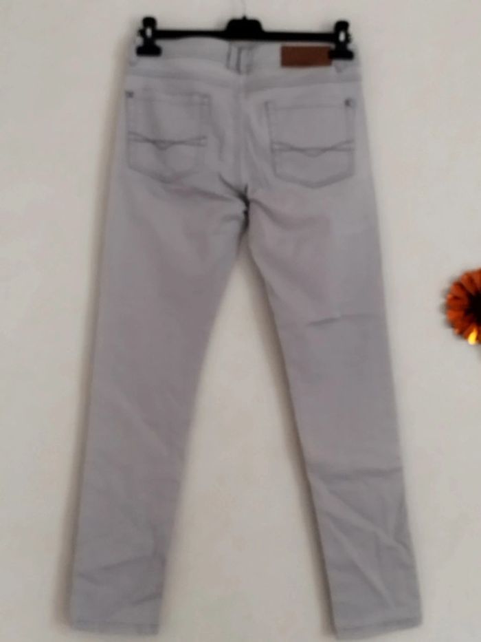 Pantalon jean femme gris - photo numéro 2