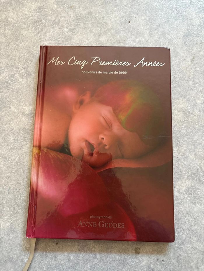 livre naissance avec photos de anne Geddes neuf