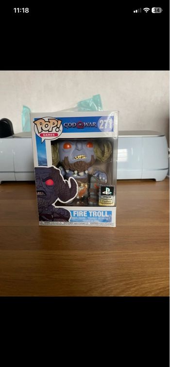 Funko pop fire troll