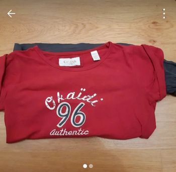 Tee-shirt manche longue fille taille 8 ans