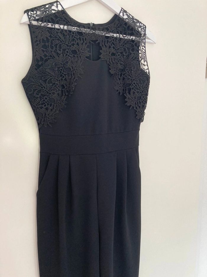 Combinaison pantalon noir taille S