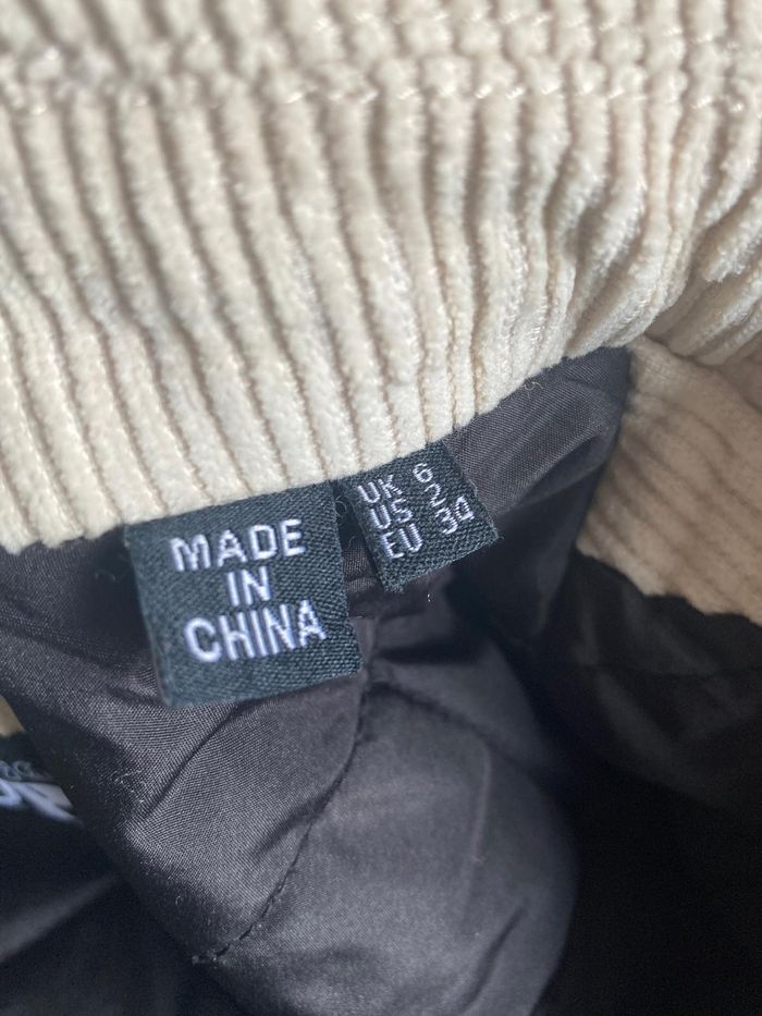 Manteau femme Superdry 34 – Laine mélangée à carreaux – Col velours – Très bon état - photo numéro 3