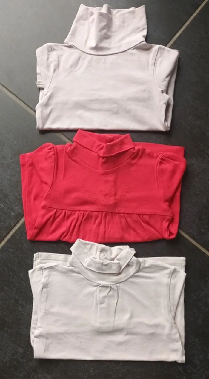 Lot sous pull 4 ans
