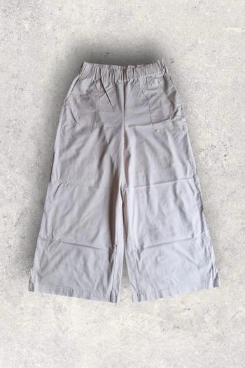 Pantalon Etam jambes larges taille M beige taille elastique