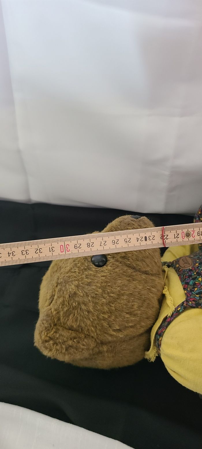 Ours en peluche Ajena modèle Léon années 80 - photo numéro 6
