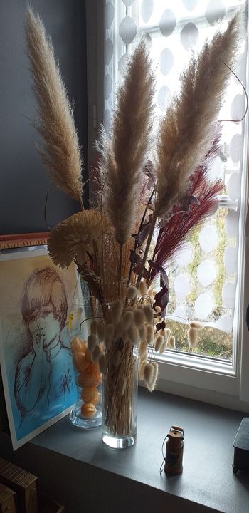 Bouquet de fleurs séchées