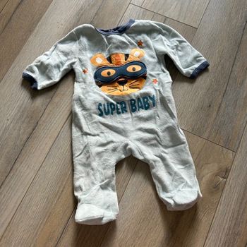 Pyjama velours super baby
