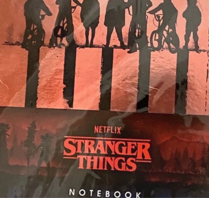Bloc note Stranger Things Netflix - photo numéro 2