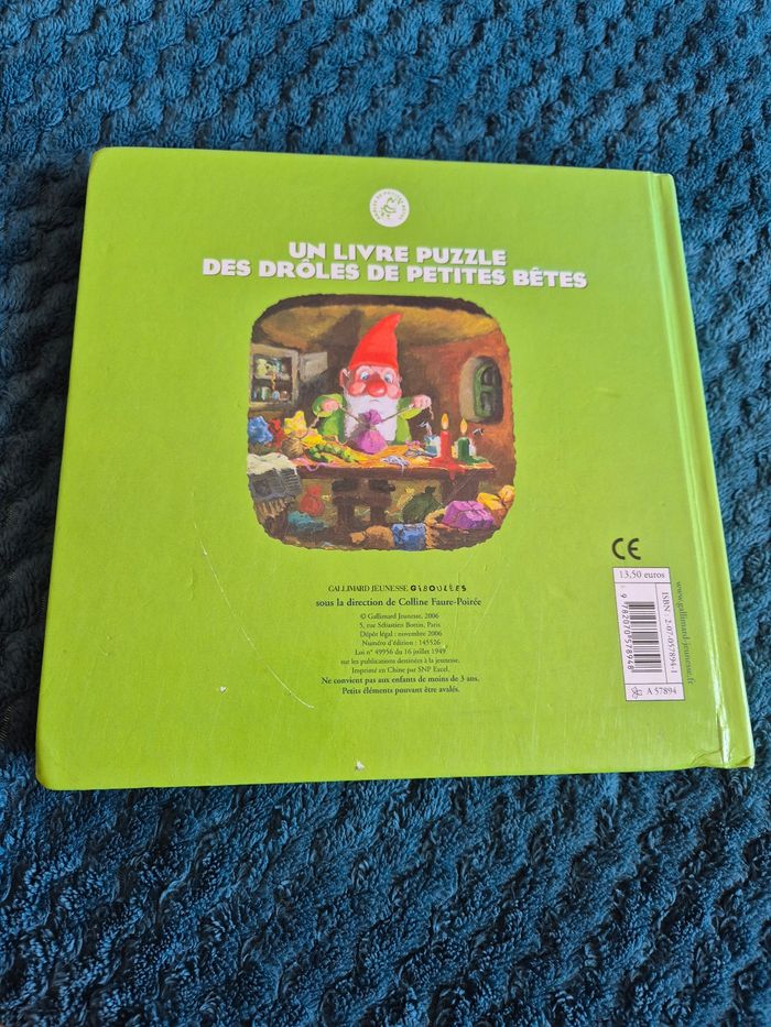 Livre enfants puzzle la fête de Benjamin le lutin - photo numéro 5