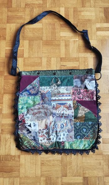 Sac bandoulière patchwork