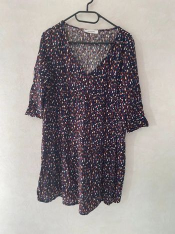 Jolie Robe/Tunique courte Promod à Motif Abstrait - Taille 36