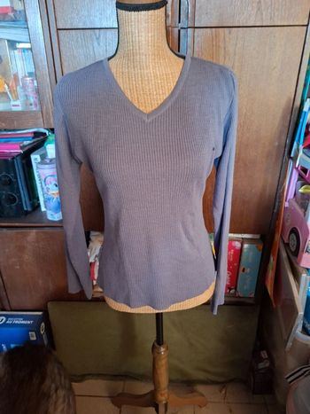 Pull M chassé croisé