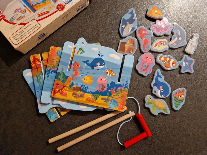 Jeu de pêche à la ligne Playtive + pièces offertes - photo numéro 3