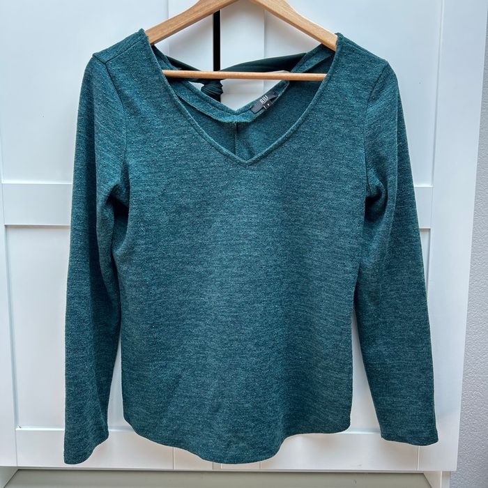 Pull léger vert