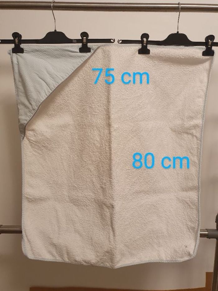 Serviette coton avec capuche pour bébé Okaïdi Okaidi