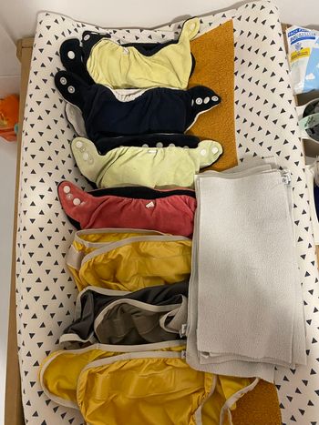 Couches lavable + inserts