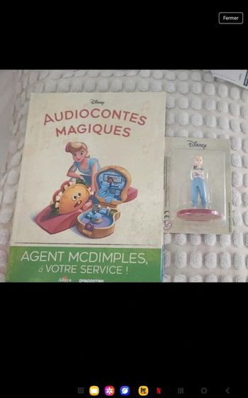 143ėme audioconte magique altaya deagostini disney audio conte compte comte magic livre& figurine