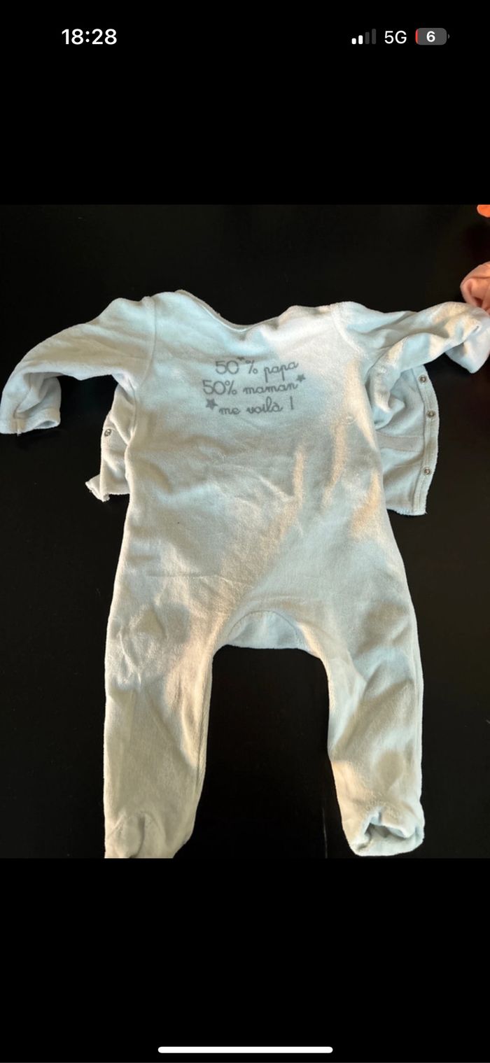 Lot de 5 pyjamas bébé 9 mois - photo numéro 5