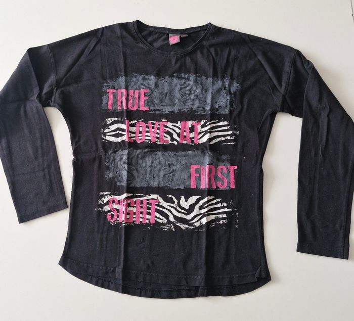 T-shirt manches longues noir