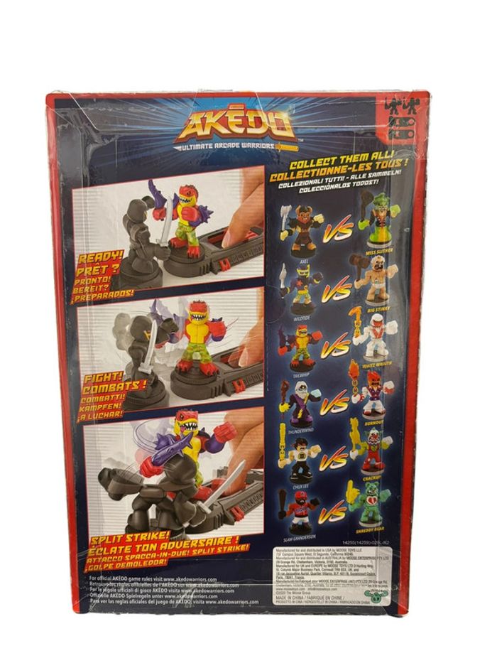 Akedo Ultimate Arcade Warriors Wiltide Vs Epic Big Stinky Moose Toys neuf - photo numéro 2