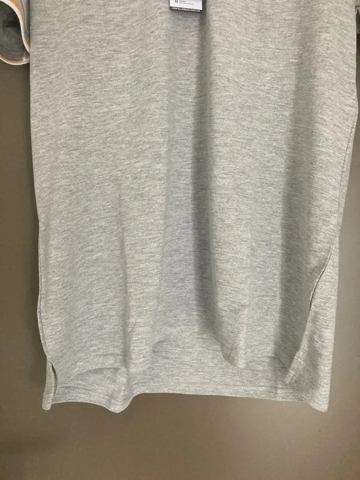 Polo homme manches courtes gris clair XL Bill Tornade - photo numéro 5