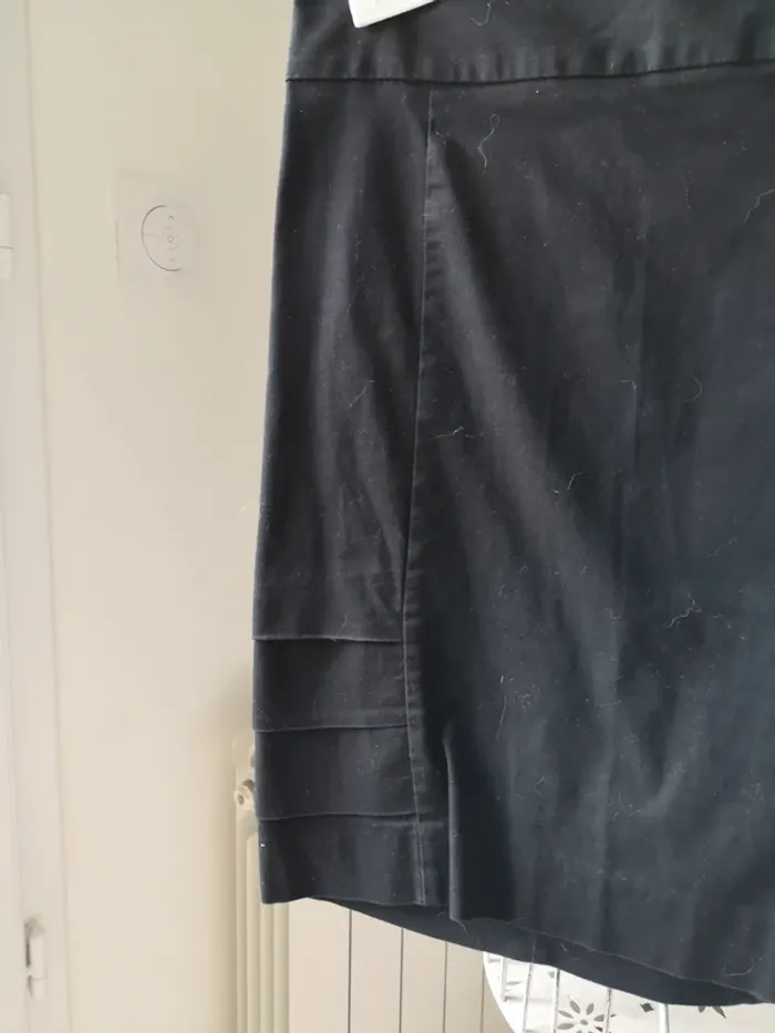 Jupe noir fourreau zara - photo numéro 3