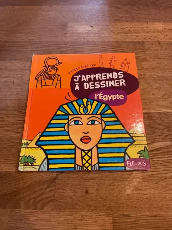 Livre J’apprends à dessiner L’Egypte