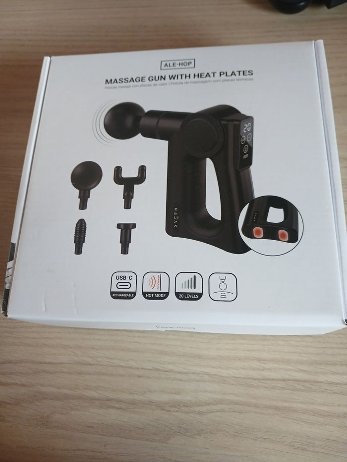 Pistolet de massage chauffant - photo numéro 1