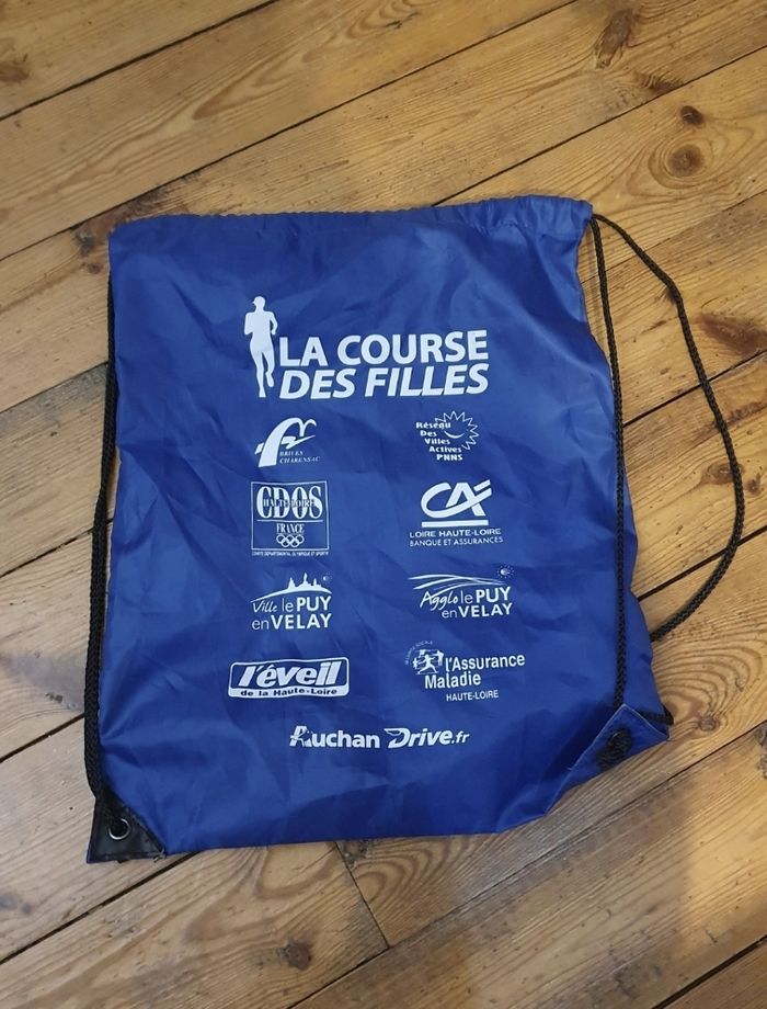 Petit sac à dos souple La course des filles