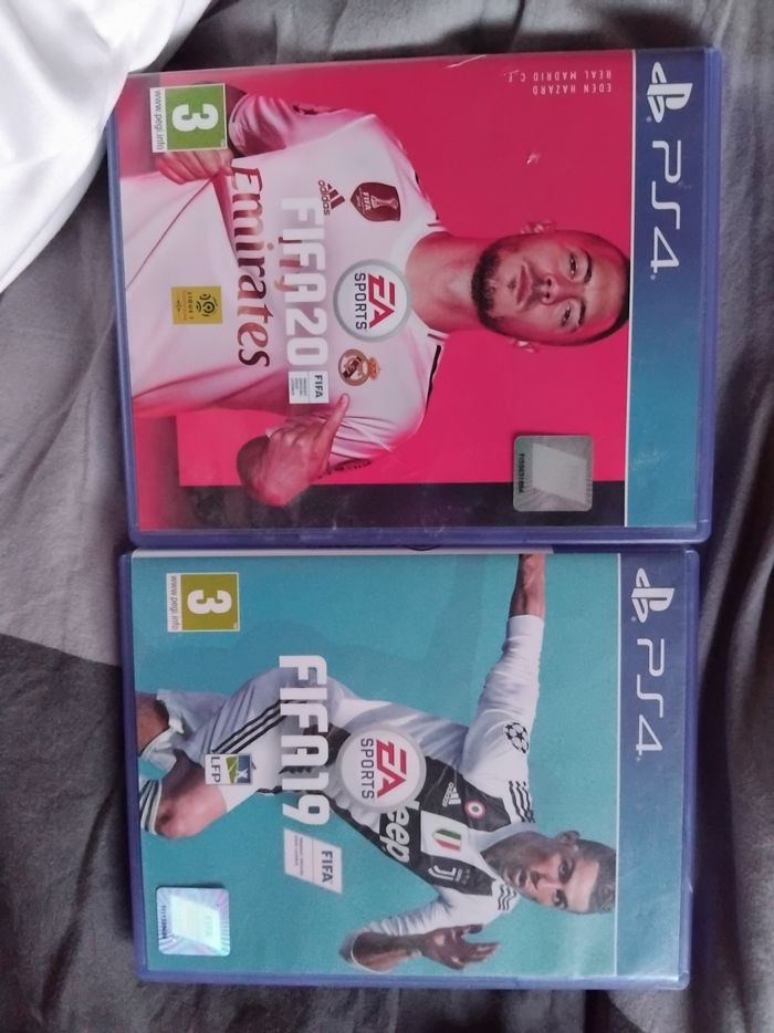 Fifa 19 et fifa 20 ps4