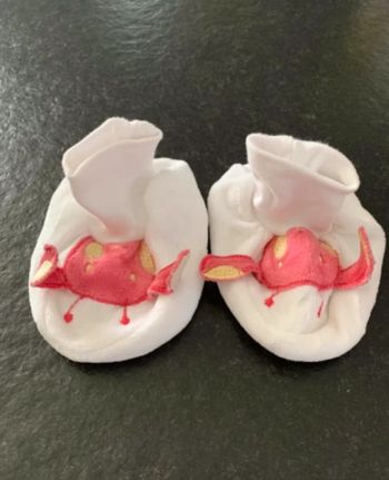 Chaussons blanc