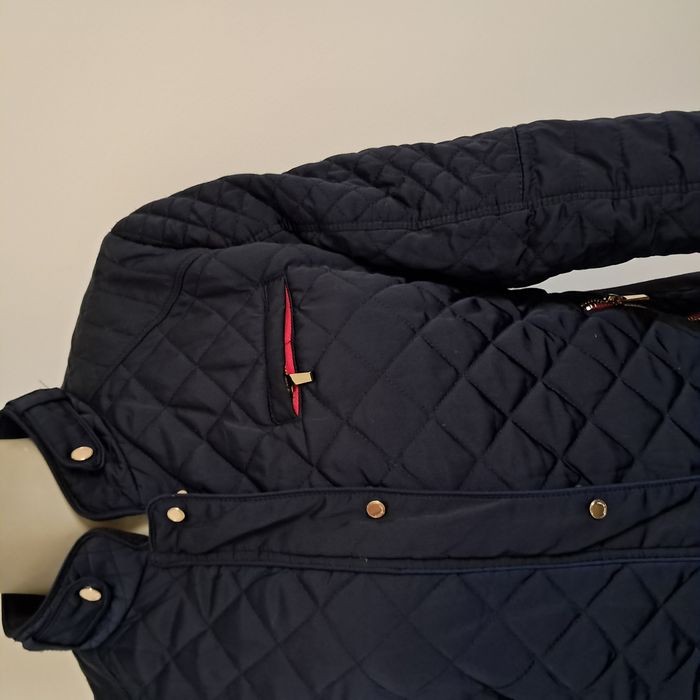 Veste matelassée blouson bleu marine Zara Taille XL - photo numéro 2