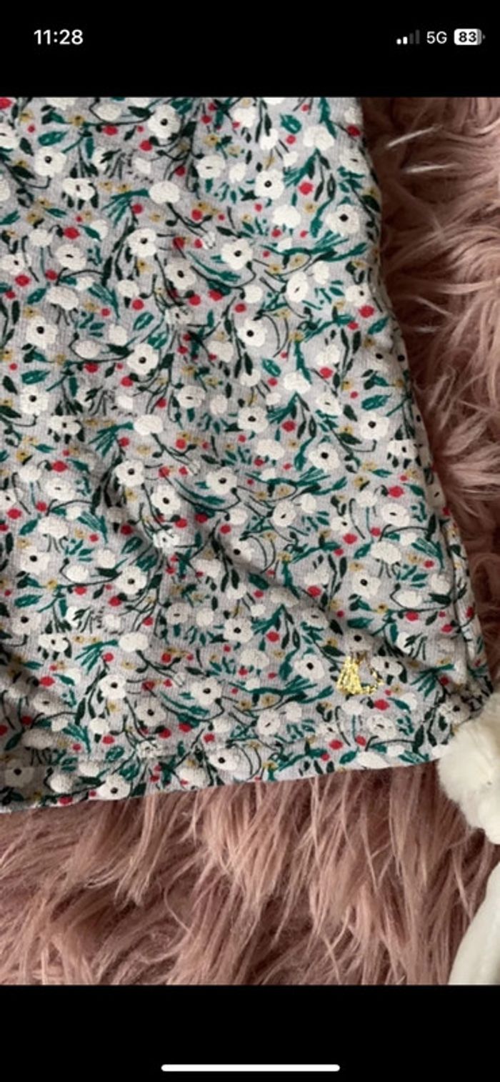 robe petit bateau liberty 6 mois - photo numéro 2