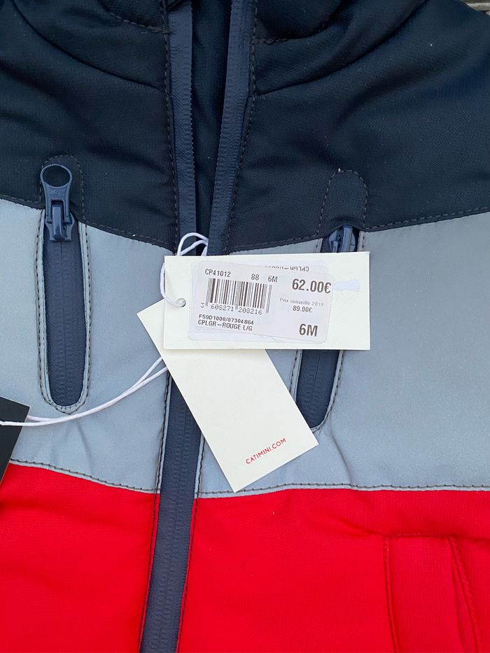 Manteau Doudoune Catimini Neuf 6 mois - photo numéro 3