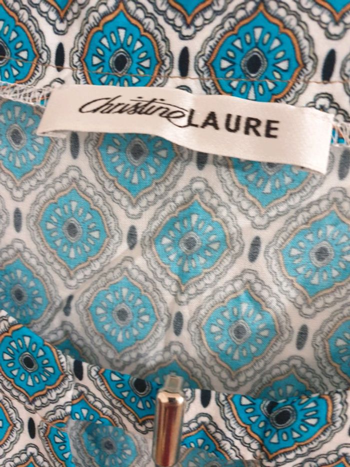 Chemise Blouse Haut Top Christine Laure Taille 1 - photo numéro 3