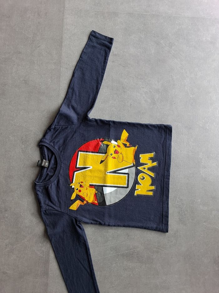 Tee-shirt manches longues 6 ans Pokemon, Très bon état