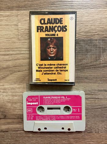 Cassette audio-Claude François-Volume 4