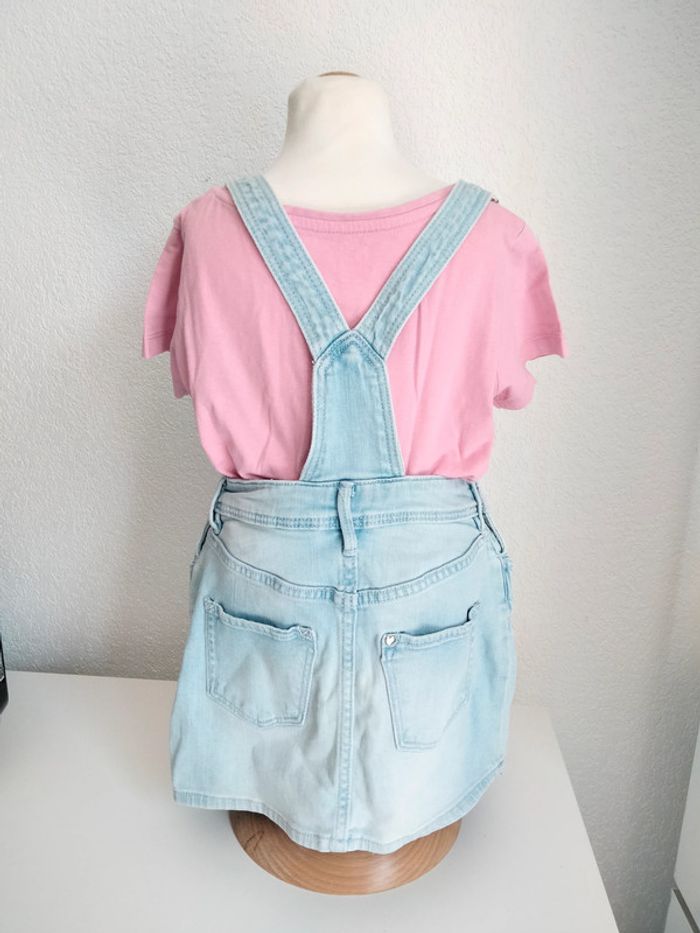 Robe salopette jeans - H&M - - photo numéro 2