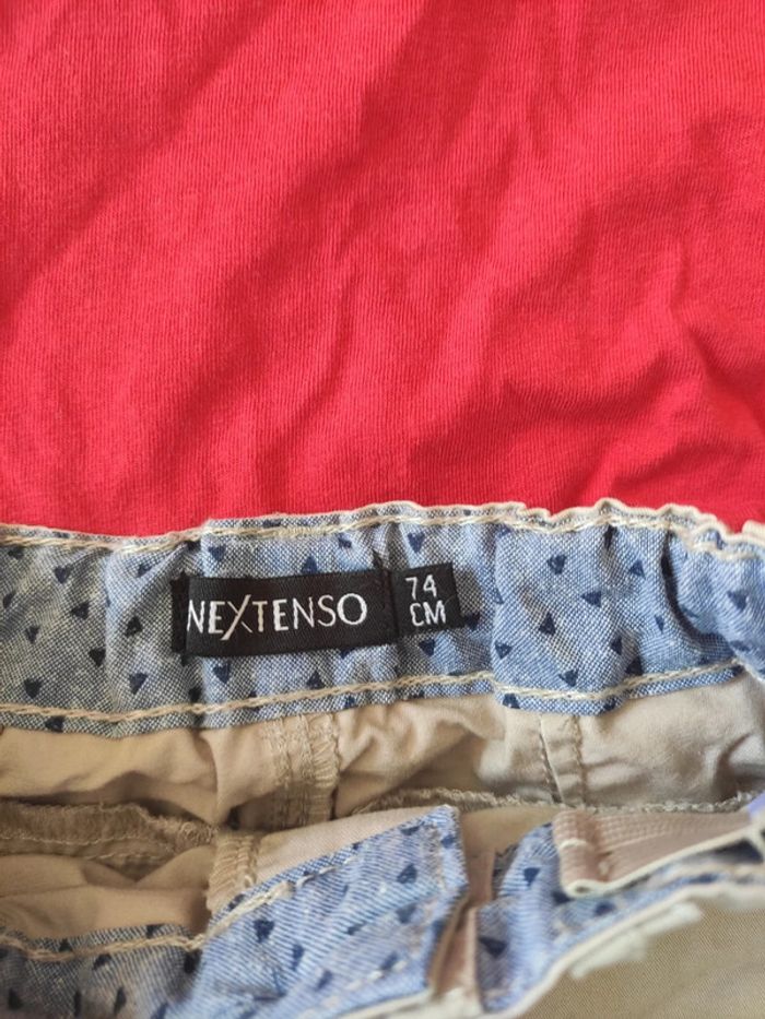 Ensemble t shirt et short 9 mois - photo numéro 4
