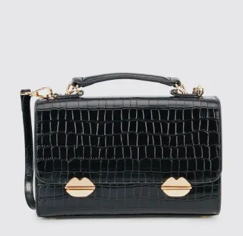 Sac en cuir croco neuf femme chic Bons baisers paris