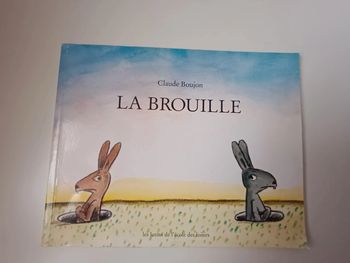 Livre La brouille lapin dispute amitié